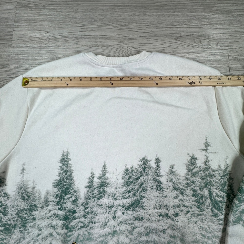 Mad Engine Mens Sweatshirt The Grinch Dr Seuss Christmas White XXL Fleece‎ - Picture 5 of 10